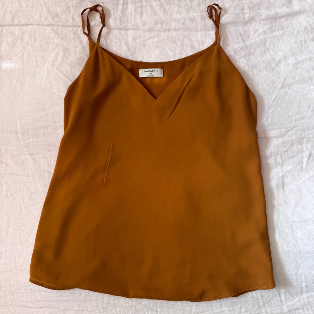 Aritzia Women's Tan Camisole Top, XS